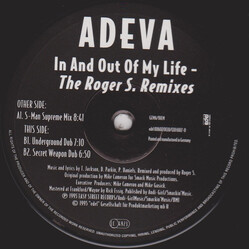 Adeva In And Out Of My Life - The Roger S. Remixes USED VINYL 12INCH 45 RPM