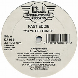 "Fast" Eddie Smith Yo Yo Get Funky Vinyl 12" USED