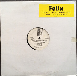 Felix / Jomanda Don't You Want Me Vinyl 12" USED
