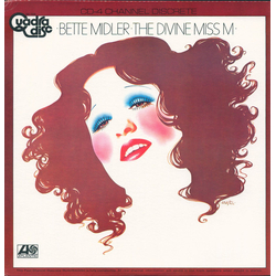 Bette Midler The Divine Miss M Vinyl LP USED