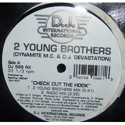 2 Young Brothers Check Out The Hook Vinyl 12" USED