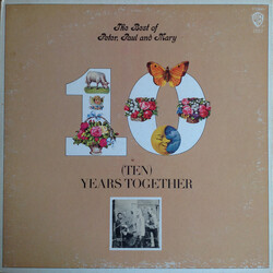Peter, Paul & Mary The Best Of Peter, Paul And Mary: (Ten) Years Together Vinyl LP USED