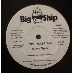 Mikey Spice You Make Me USED VINYL 12INCH