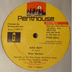 Buju Banton Bad Boy USED VINYL 12INCH