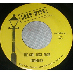 The Channels The Girl Next Door USED VINYL 7INCH 45 RPM REISSUE