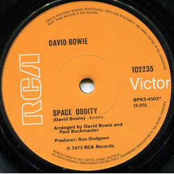 David Bowie Space Oddity Vinyl 7" USED