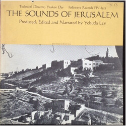 Yehuda Lev The Sounds Of Jerusalem Vinyl LP USED