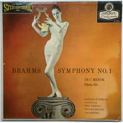 Johannes Brahms / Rafael Kubelik / Wiener Philharmoniker Symphony No. 1 C Minor, Op. 68 Vinyl LP USED