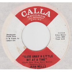 Jean Wells Ease Away A Little Bit At A Time / With My Love And What You've Got Vinyl 7" USED