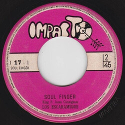 Los Escaramujos Soul Finger / Gitana Vinyl 7" USED