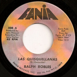 Ralph Robles Las Quisquellanas / Los Habaneros Vinyl 7" USED
