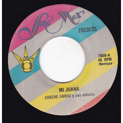Cheche Abreu Y Sus Colosos Mi Juana / Lamento Sonero Vinyl 7" USED