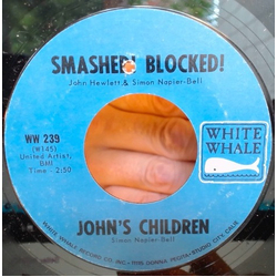 John's Children Smashed! Blocked! / Strange Affair Vinyl 7" USED