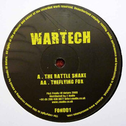 Wartech The Rattle Snake / The Flying Fox Vinyl 12" USED
