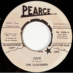 The Classmen Julie / Any Old Time Vinyl 7" USED