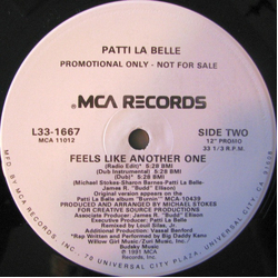 Patti LaBelle Feels Like Another One Vinyl 12" USED
