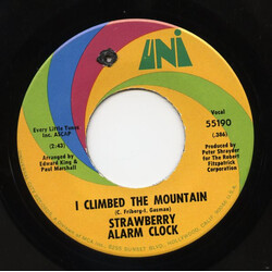 Strawberry Alarm Clock I Climbed The Mountain / Three Vinyl 7" USED