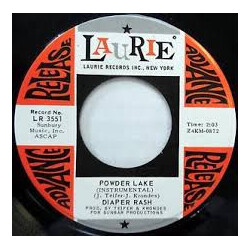 Diaper Rash Powder Lake Vinyl 7" USED