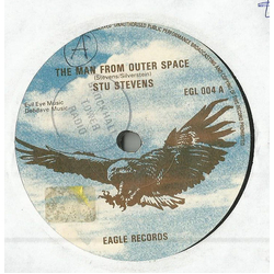 Stu Stevens The Man From Outer Space Vinyl 7" USED