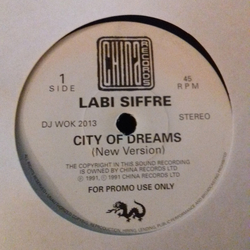 Labi Siffre City Of Dreams Vinyl 7" USED
