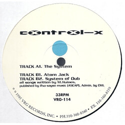 Control X The System Vinyl 12" USED
