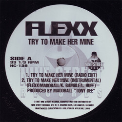 Flexx (4) Try To Make Her Mine / Yeh / Raised In Da Hood Vinyl 12" USED