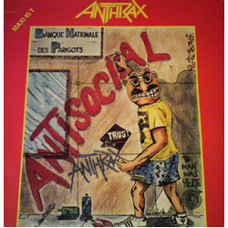 Anthrax Antisocial Vinyl 12" USED
