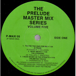 Various The Prelude Master Mix Series ‎– Volume Five Vinyl LP USED