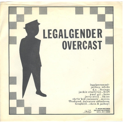 Legal Gender / The Scene (5) Overcast / Bruise In Me Vinyl 7" USED