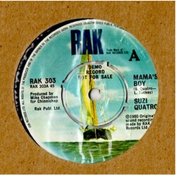 Suzi Quatro Mama's Boy Vinyl 7" USED