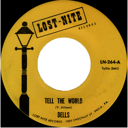 The Dells / Count Morris Tell The World / Blues At Three Vinyl 7" USED