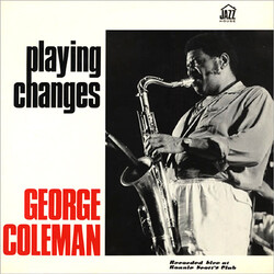 George Coleman Playing Changes Vinyl LP USED