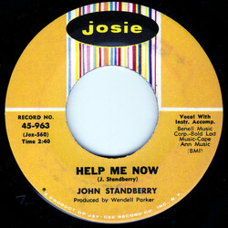 John Standberry Jr Help Me Now Vinyl 7" USED