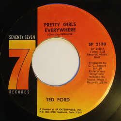Ted Ford Pretty Girls Everywhere Vinyl 7" USED