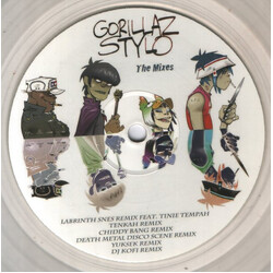 Gorillaz Stylo (The Mixes) Vinyl 12" USED
