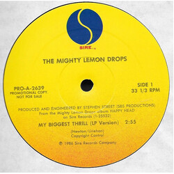 The Mighty Lemon Drops My Biggest Thrill Vinyl 12" USED