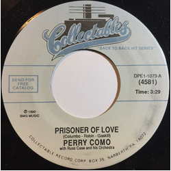Perry Como / Russ Case And His Orchestra Prisoner Of Love / Because Vinyl 7" USED