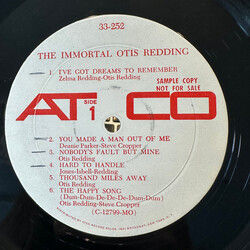 Otis Redding The Immortal Otis Redding Vinyl LP USED
