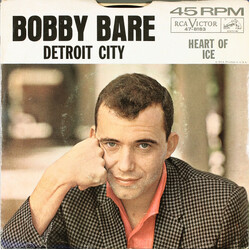 Bobby Bare Detroit City / Heart Of Ice USED VINYL 7INCH 45 RPM