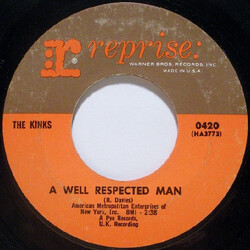 The Kinks A Well Respected Man Vinyl 7" USED