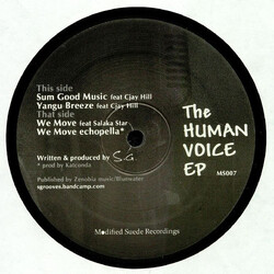 Scott Grooves The Human Voice EP Vinyl 12" USED