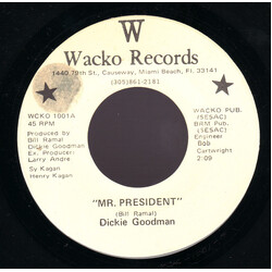 Dickie Goodman Mr. President / Dancin' U.S.A. Vinyl 7" USED