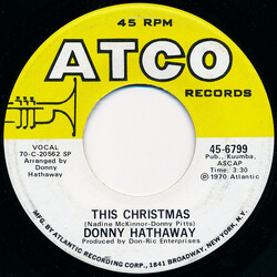 Donny Hathaway This Christmas / Be There Vinyl 7" USED