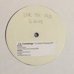 J.A. Cummings Control Theory EP Vinyl 12" USED