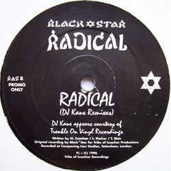 Blackstar (2) Radical (DJ Kane Remixes) Vinyl 12" USED