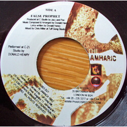 The Amharic False Prophet / Dancehall Days Vinyl 7" USED