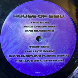 House Of Sibu Disco Dream 2000 Vinyl 12" USED