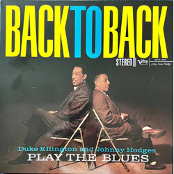 Duke Ellington / Johnny Hodges Back To Back (Duke Ellington And Johnny Hodges Play The Blues) Vinyl LP USED