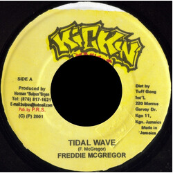 Freddie McGregor Tidal Wave Vinyl 7" USED