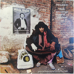 P.D.Q. Bach / The New York Pick-Up Ensemble Music You Can't Get Out Of Your Head Vinyl LP USED